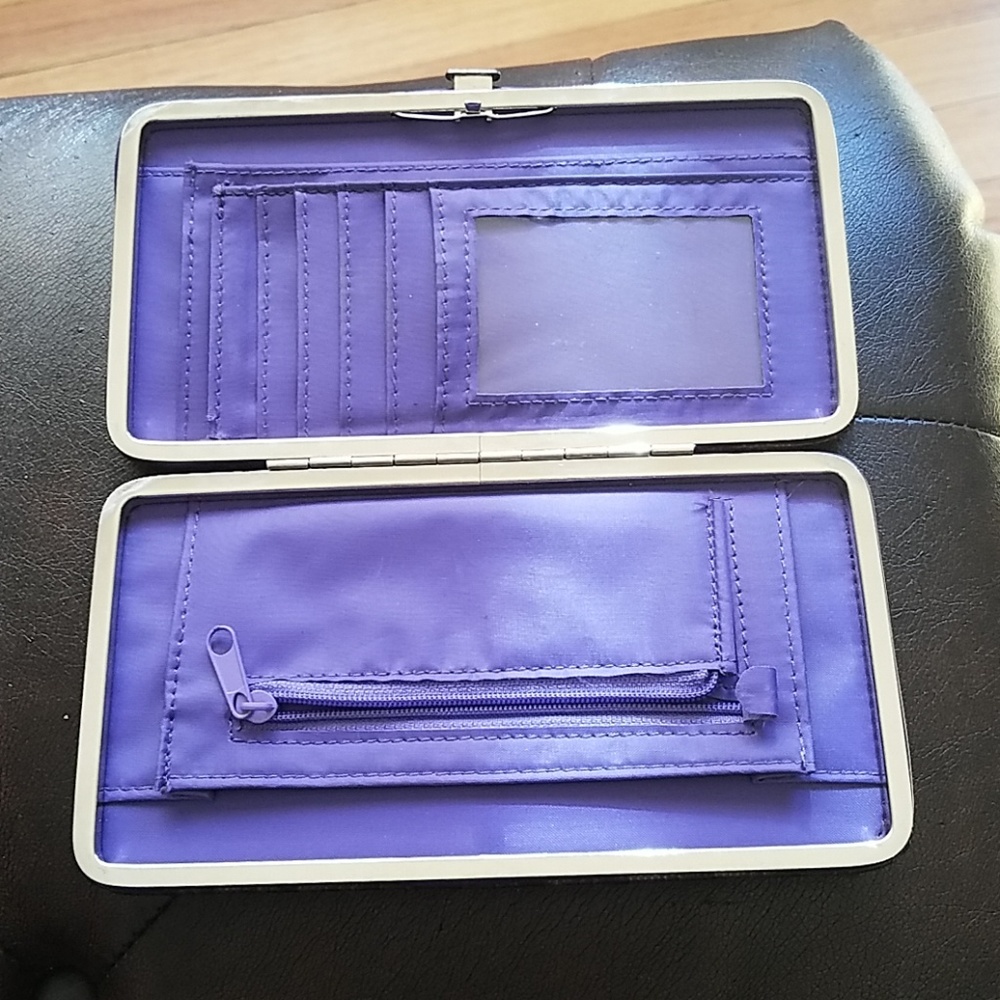 Purple wallet